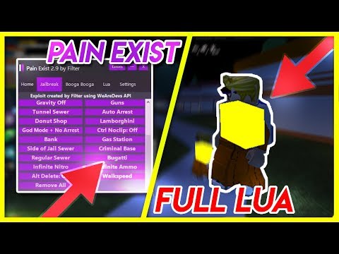 💥 PAIN EXIST v2.9 EXPLOIT | FULL LUA EXECUTOR
