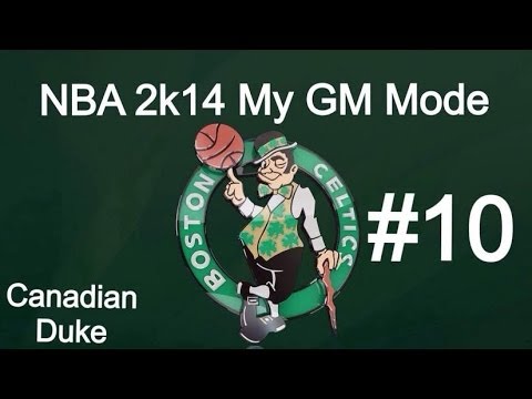 NBA2K14 All-Sim My Gm Mode - Boston Celtics #10 (PS4)