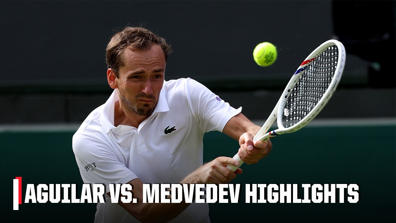Merida Aguilar vs. Daniil Medvedev | Full Highlights | 2026 Wimbledon
