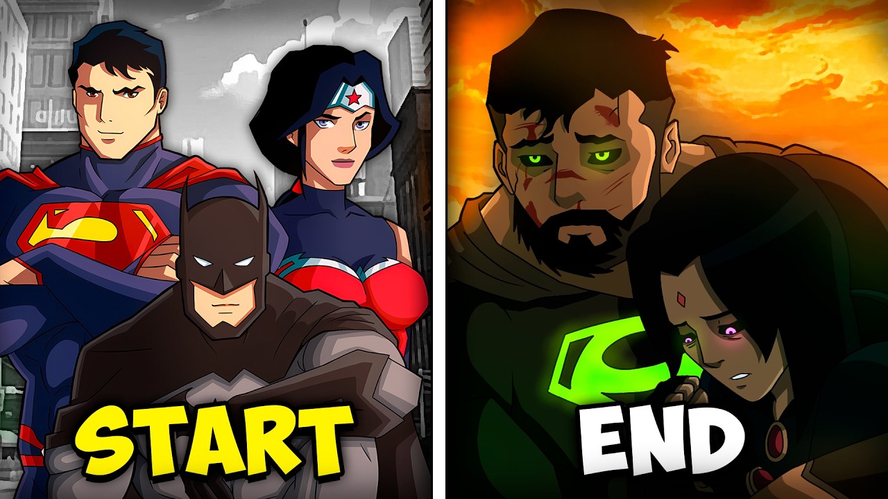 The ENTIRE Story of DC Animated Movie Universe in 1 Hour