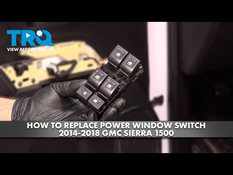 How to Replace Power Window Switch 2014-2018 GMC Sierra 1500