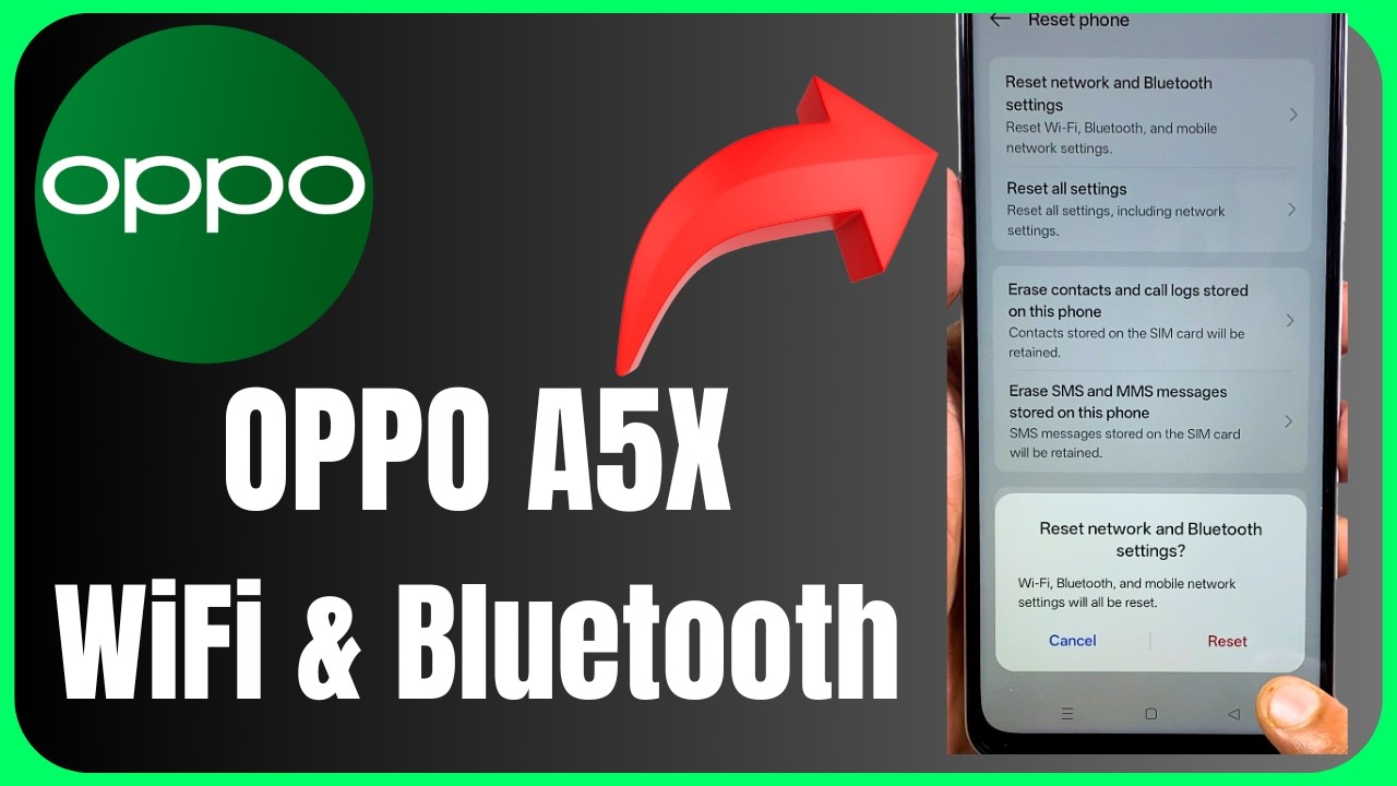 Oppo A5X WiFi & Bluetooth Not Connecting? FIXED!