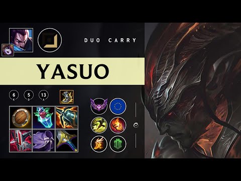 Yasuo ADC vs Aphelios - EUW Master Patch 26.01