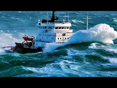 SPEED Supply Ships RAM Huge WAVES In STORM