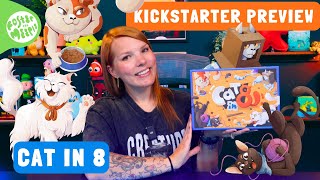 Cat in 8 Preview | Pumped Up Kickstarter