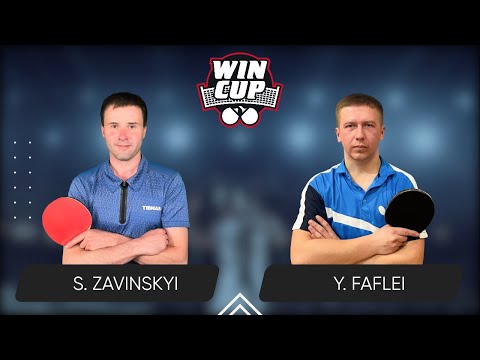 00:15 Serhii Zavinskyi - Yevhenii Faflei West 6 WIN CUP 28.06.2024 | Table Tennis WINCUP