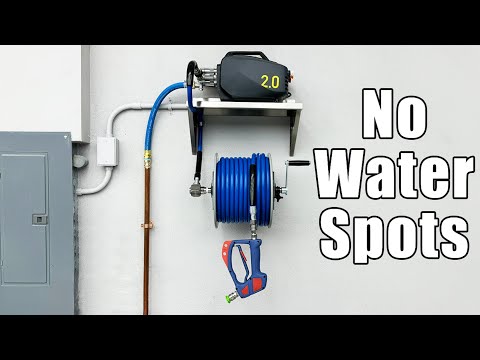 How to Install a Wall Mounted Pressure Washer (With Plumbing and Electrical)