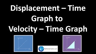 Displacement-Time Graph to Velocity-Time Graph | Force and Motion