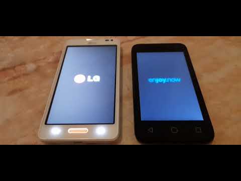 LG Optimus F6 VS Alcatel U3 2019 Boot up test