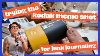 Unboxing the Kodak Memo Shot Era: Instant Camera & Photo Printer in One- Good for Junk Journaling?