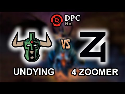 UNDYING VS 4 ZOOMERS [BO3] GAME 3 - DPC NORTH AMERICA 2021 DOTA 2
