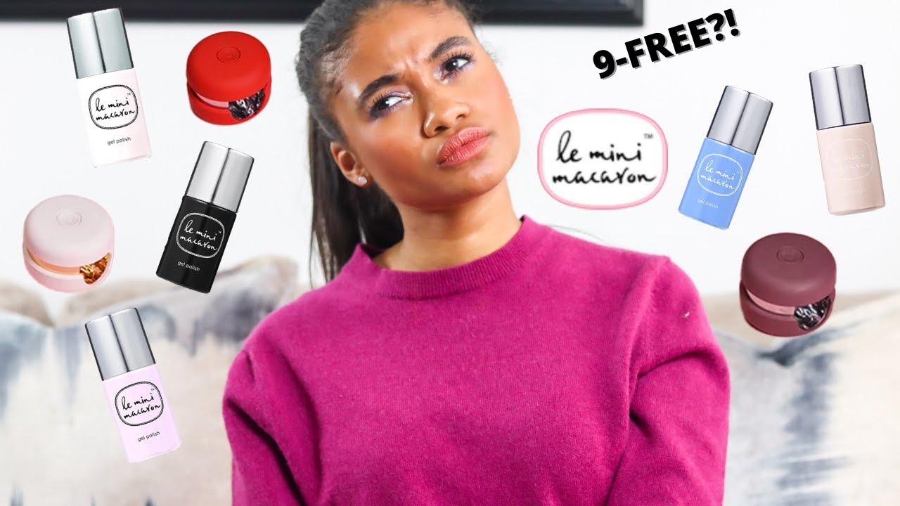 NON-TOXIC GEL POLISH! | Le Mini Macaron Gel Review - Dose Their Non-Toxic Gel Polish Work
