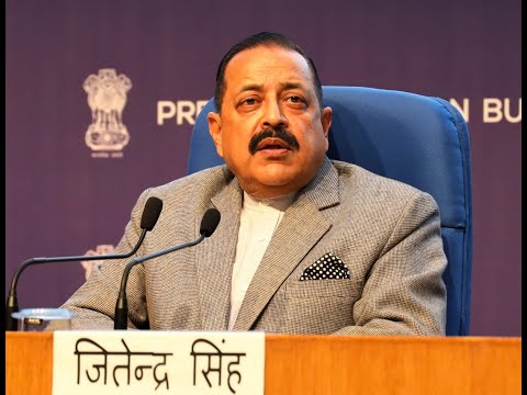 Press conference by Union Minister Dr. Jitendra Singh
