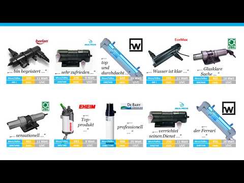 UVC Klärer für Aquarium