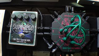 Video thumbnail for Patching SuperEgo FX loop with Patchulator 8000 by Boredbrain Music