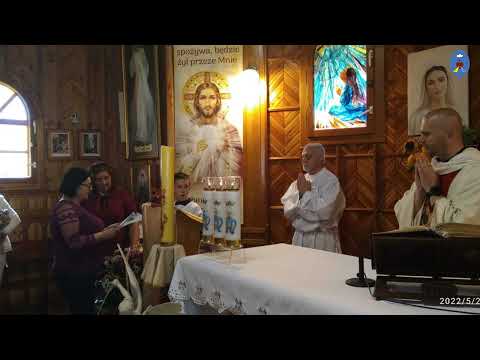 Czatachowa 26.05.2022 - Msza Święta- początek. Rocznica święceń kapłańskich o.Daniela