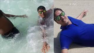 Dubai holiday me my friend