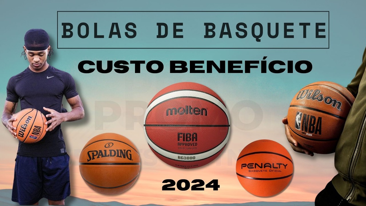 TOP 5 Bola de Basquete CUSTO BENEFÍCIO 2024 I Bola de Basquete BOA E BARATA I SPALDING, OFICIAL NBA
