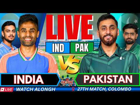 🔴 Live: India vs Pakistan T20 World Cup, Live Match Score | IND vs PAK Live match Today | Watchalong
