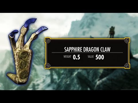 Skyrim: Sapphire Dragon Claw Location