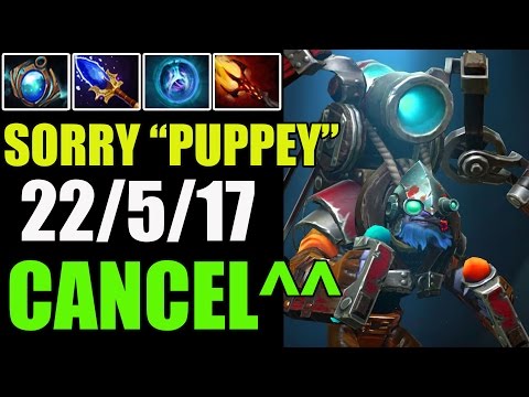 SORRY "PUPPEY" - Fast hand Tinker By canceL^^ vs Puppey [Windranger] in ranked - Dota 2