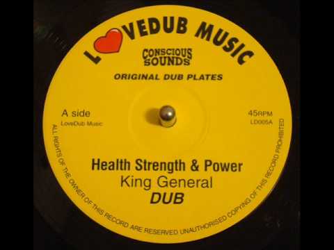 King General Health Strength & Power - With Version 10 Inch - DJ APR