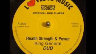King General Health Strength & Power - With Version 10 Inch - DJ APR