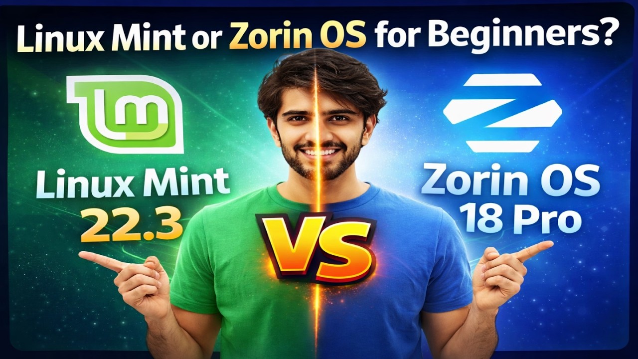 Linux Mint 22.3 vs Zorin OS 18 Pro – Which Should Beginners Choose?