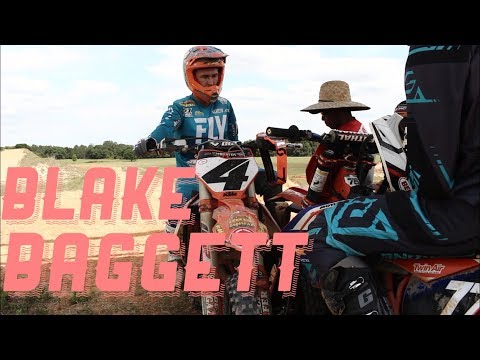 BLAKE BAGGETT riding Outdoors !!!