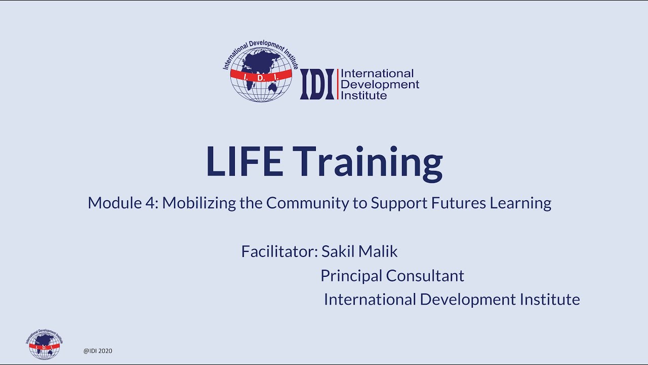 Module 4: Mobilizing the Community to Support Futures Learning