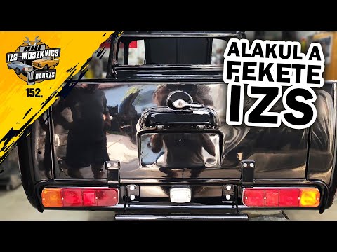 Garázs videó 152. - fény az alagút végén fekete IZS pickup 27151