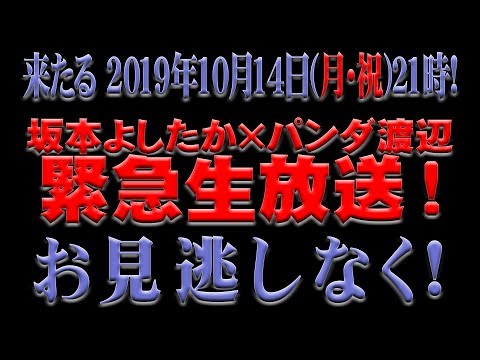 10/14緊急ライブ