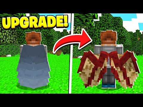 UPGRADING ELYTRA into WINGS in Minecraft!