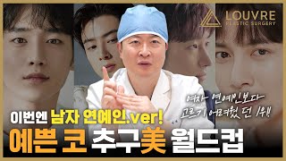 성형외과의사가 뽑은, 남자 연예인 ‘예쁜 코’ 1위는?
