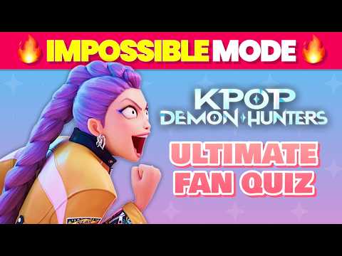 Only 1% of Fans Will Survive! 😈💣 | Ultimate KPop Demon Hunters Quiz #4