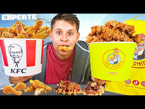 BESSER ALS KFC?🍗 - FAST FOOD EXPERTE TESTET LOCO CHICKEN😲(von Luciano)