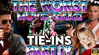 The Worst Movie Game Tie-ins Ever Made Part IV (4K Remaster) #arcadegames #arcadegaming #retrogames
