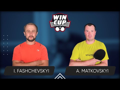 18:00 Ivan Fashchevskyi - Andrii Matkovskyi West 3 WIN CUP 25.06.2024 | Table Tennis WINCUP