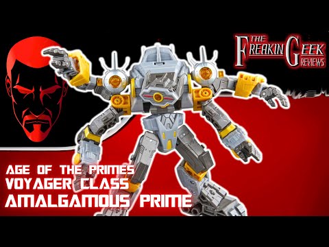 GORO BROS! | Age of the Primes Voyager AMALGAMOUS PRIME: EmGo's Transformers Reviews