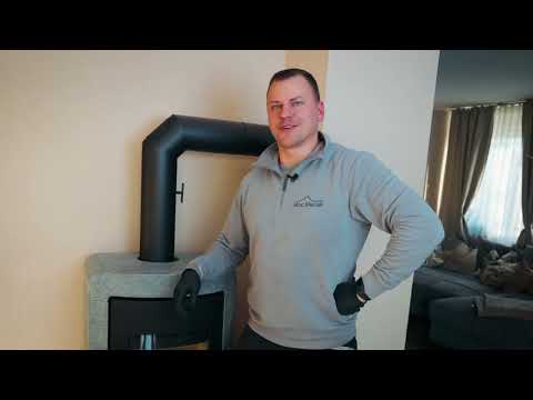 Reinigung eines Kaminofens