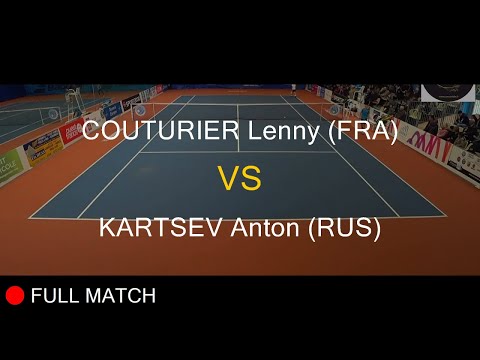 COUTURIER Lenny (FRA) VS KARTSEV Anton (RUS) - Open Super 12 Auray 2020