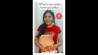 My order from pizza hut 🍕#pizzahut#pizzahutreview  #pizzabox#pizzalovershorts #review#shortsyoutube