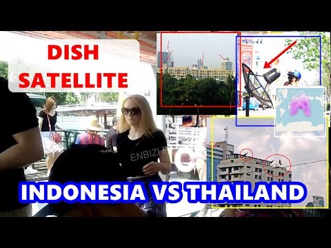 BEDANYA PARABOLA DI INDONESIA DAN DI BANGKOK THAILAND Video