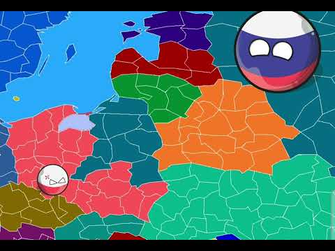 COUNTRYBALLS ODC. 1 Polska vs Rosja