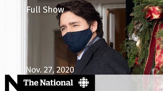 CBC News: The National | Canadian Armed Forces to help with vaccine rollout | Nov. 27, 2020 video