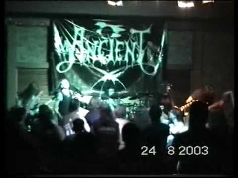 Ancient  live - Lord Kaiaphas guest appearance Thessaloniki 2003 - Part 3