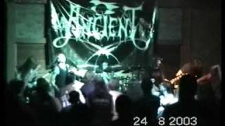 Ancient  live - Lord Kaiaphas guest appearance Thessaloniki 2003 - Part 3