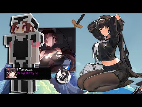 Takao - MINECRAFT BEDWARS PVP TEXTURE PACK (Anime texture pack)
