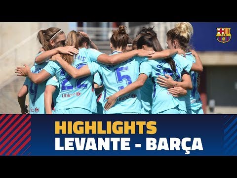 [HIGHLIGHTS] FUTBOL FEM (Liga): Llevant - FC Barcelona (0-5)