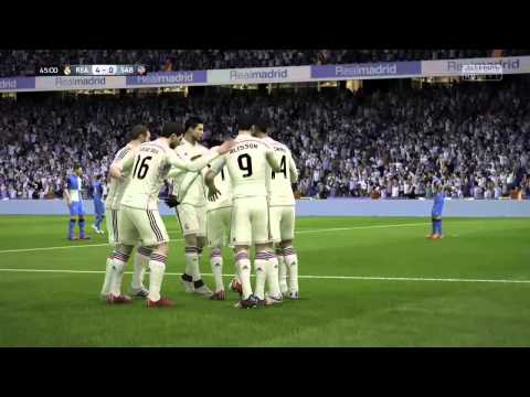 FIFA 15 modo carreira jogador, gol de Bale